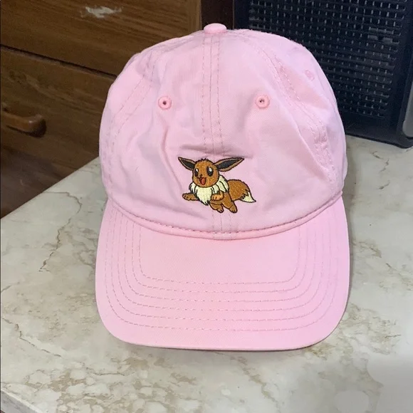 Pokémon Eevee Evolutions Pink Dad Cap - Picture 2 of 7